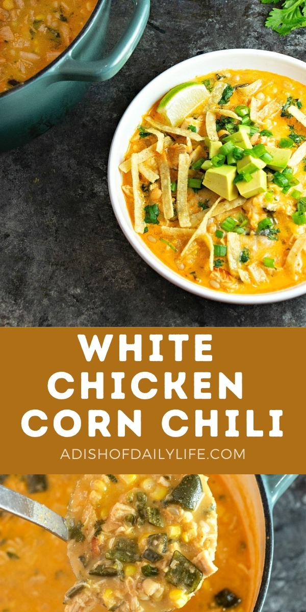 White Chicken Corn Chili