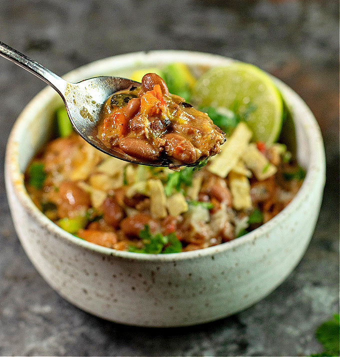 Instant Pot Queso Chili