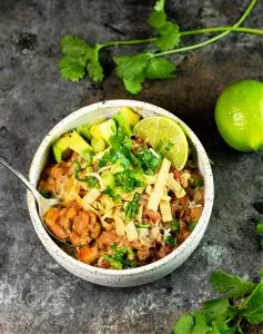 Instant Pot Queso Chili