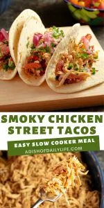 Smoky Chicken Street Tacos