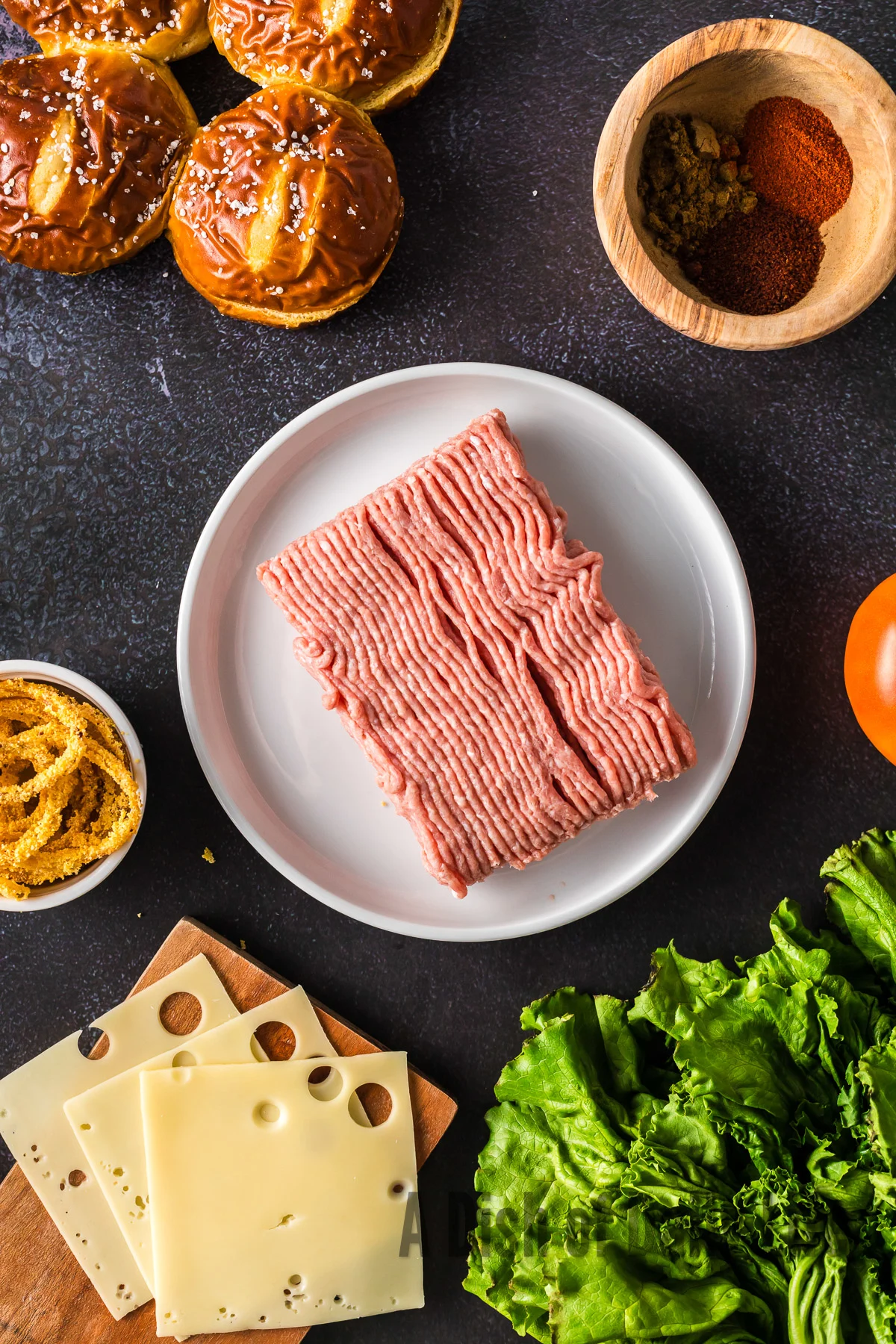 all ingredients laid out on counter