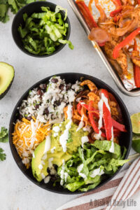 Fully built bowl ready to serve.
